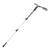 3 Section Retractable Hiking Stick Aluminum Alloy Mountaineering Balance Pole