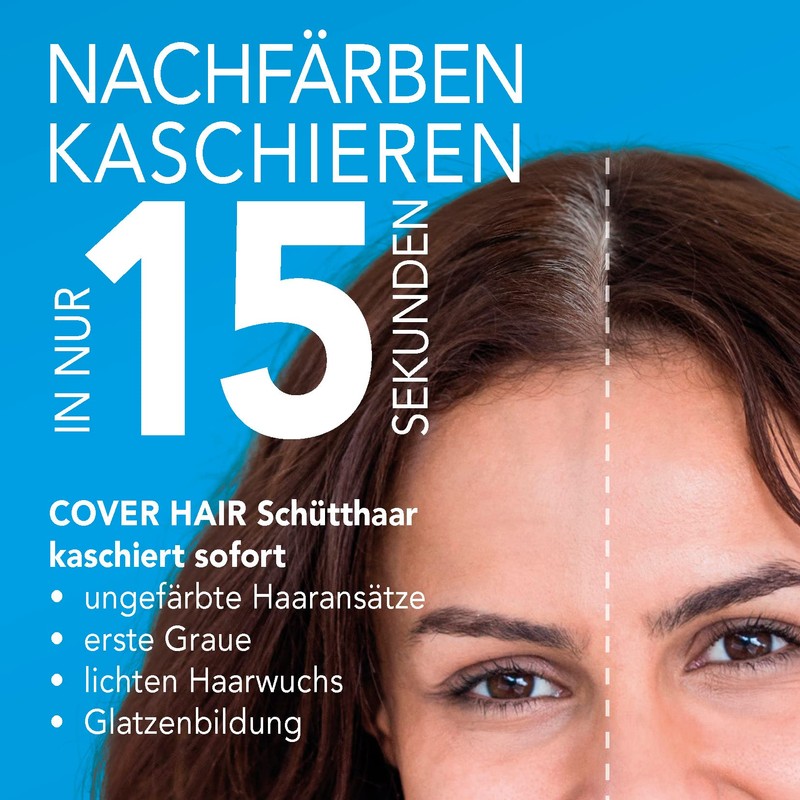 COVER HAIR - Probiergröße Streuhaar 5g in Naturblond | kompakte