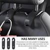 Pack of 4 Car Hooks, Portable Car Seat Hooks, Car
