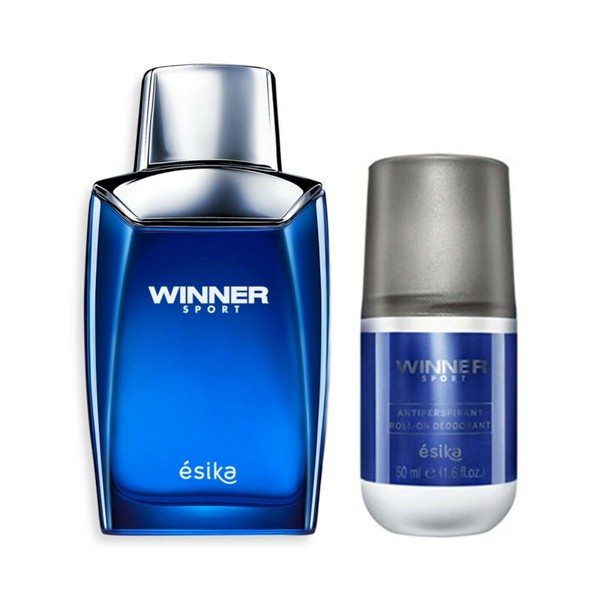 Winner Sport Perfume & Roll-on Deodorant Set by Esika