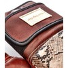 Modest Vintage Player PRO Snake Skin Leather Boxing Gloves (Strap