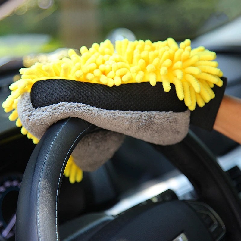 large microfiber car