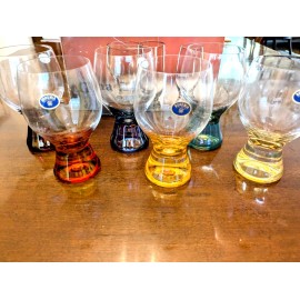 Bohemian Crystal "GINA" glassware full sets all sizes