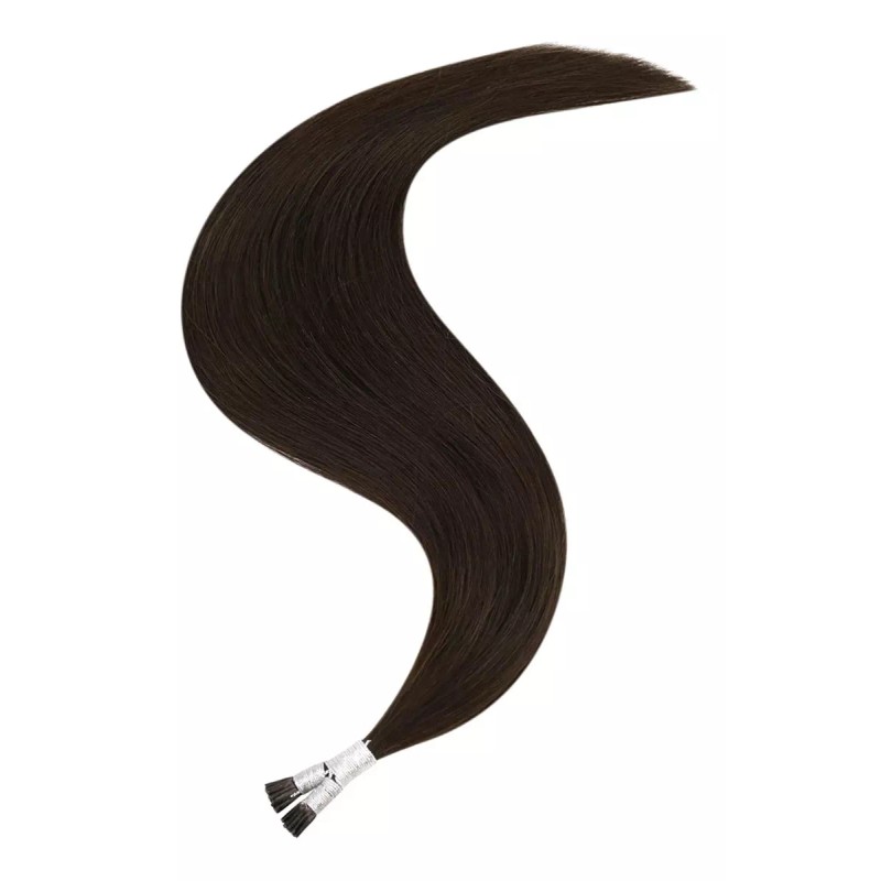 Full Shine Extensiones Cabello Natural 40gr 16in 50pz Marrón Oscuro