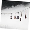 BIUDECO 1set Outdoor Camping Clothesline Strap Portable Multi-Function Drying Rope