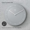 Braun Classic Analogue Wall Clock with Quiet Quartz Movement, Easy