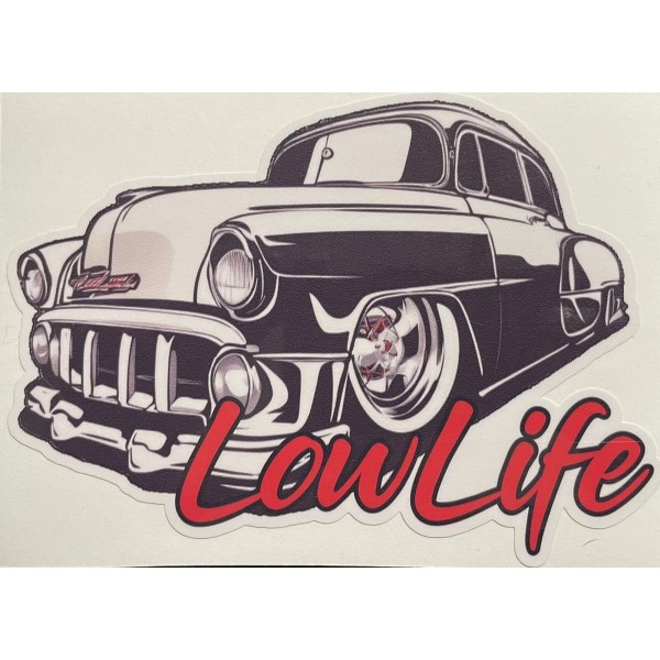 EGL Graphics Lowlife Hotrod Decal Sticker Airride Bagged Low Life