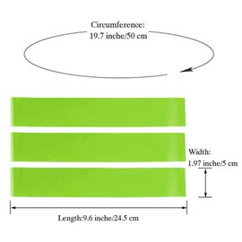 15 Pack Chair Bands, Stimming Chair Bands for Class Room,natural Latex Stretch Foot Bands for Teenagers Who Love To Exercise, Improves Focus for Kids with Adhd Add Spd Autism for Stretchy Bouncy Fun