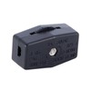 B&P Lamp® Black Inline Rotary Cord Switch for 18/2 SPT-1