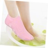 FOMIYES 1pair Moisturizing Gel Socks for Cracked Feet Exfoliating Cotton