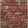 Fine Decor Red Rustic Brick Effect Feature Wallpaper