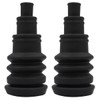 CENPEK 2 Pcs Universal Firewall Boot Pack,Cable Grommet, Automotive Rubber