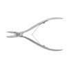 Nippes Corner Pliers for Ingrown Nails, 13 cm, Nickel-Plated Steel,