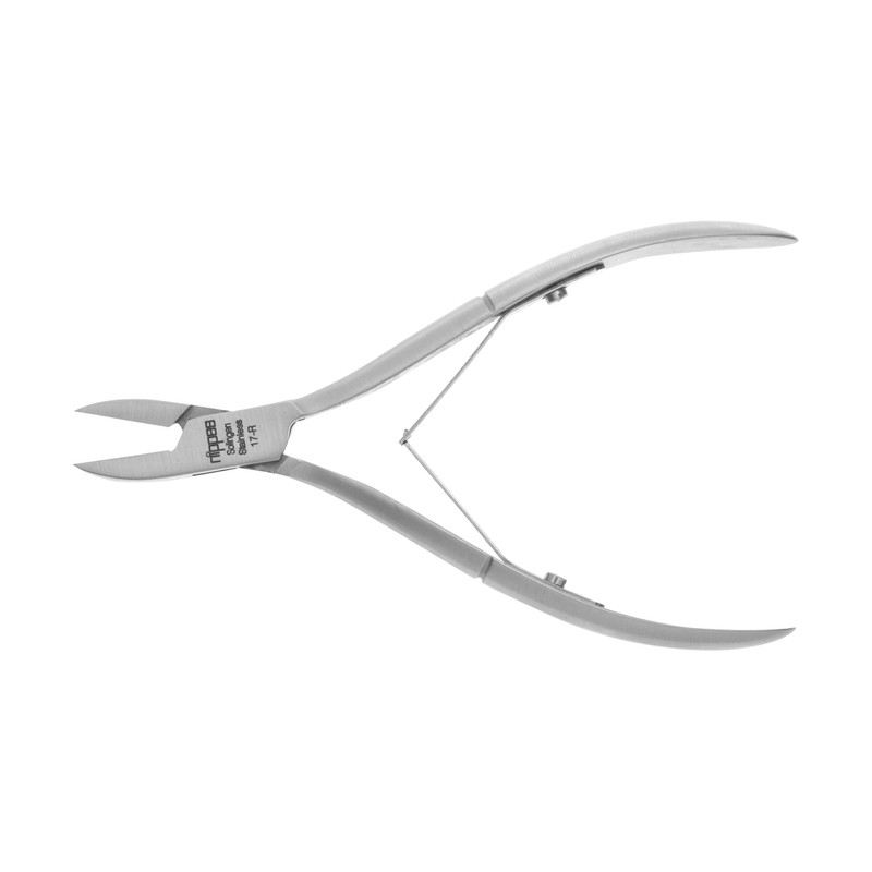 Nippes Corner Pliers for Ingrown Nails, 13 cm, Nickel-Plated Steel,