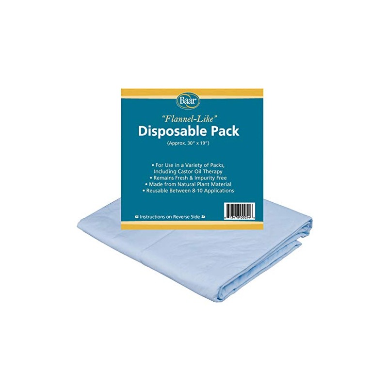 Baar Disposable Castor Oil Pack