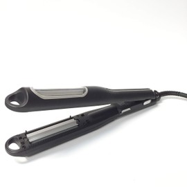 AIKO PRO Professional Automatic Rotating Ceramic Hair Crimper Iron, Corn Splint Crimping Iron Barrel, Hair Waver Curling Wand