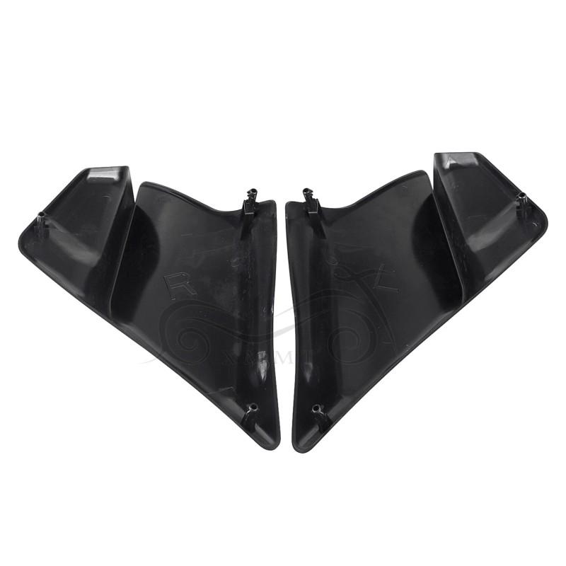 Unbranded Unpainted Black Stretched Side Cover Panel For Harley Road