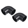 PATIKIL UPVC Pipe Fitting Elbow 50mm Socket, 90 Degree Adapter