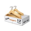 Kids hangers (Natural Wood, Children Hangers 4T-10)