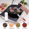 Niokitzon Electric Salt and Pepper Grinder Set,Automatic Pepper Mill with