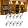 10Pcs G4 LED Bulbs 24LED 1.2W Bi Pin Light Source