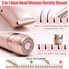 Bikini Trimmer for Women 2 in 1, Dual Head Womens