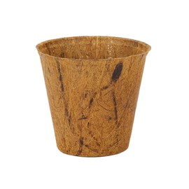 The HC Companies 8-Pack of 3 Fiber Grow Pots in Brown Color (RZR0300)