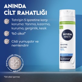 Nivea For Men Sensitive Soothing Shaving Gel 200ml