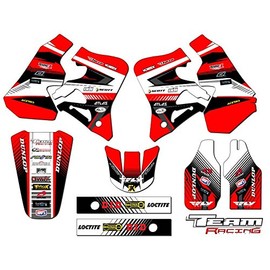 Team Racing Graphics kit compatible with Honda 1995-1996 CR 250R, ANALOG