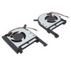 2pcs Laptop CPU GPU Cooling Fan 4 Pin Silent Efficient