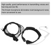 Throat Control Microphone Mic Earpiece Headset for Walkie Talkie UV