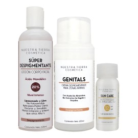 Loción Súper Despigmentante 20% + Crema Genitals