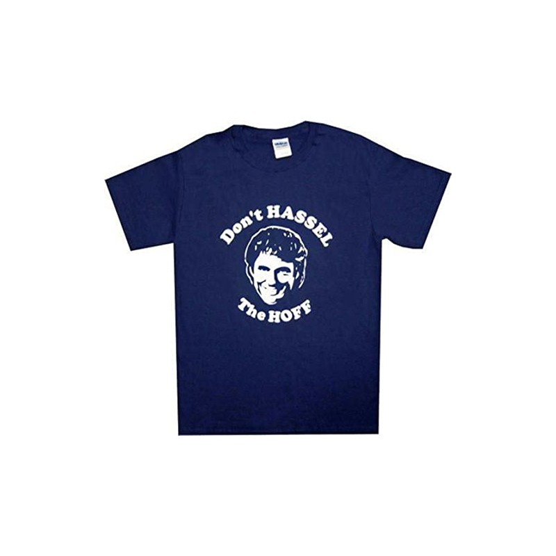 Hasselhoff - Don't Hassel The Hoff t-Shirt Blue