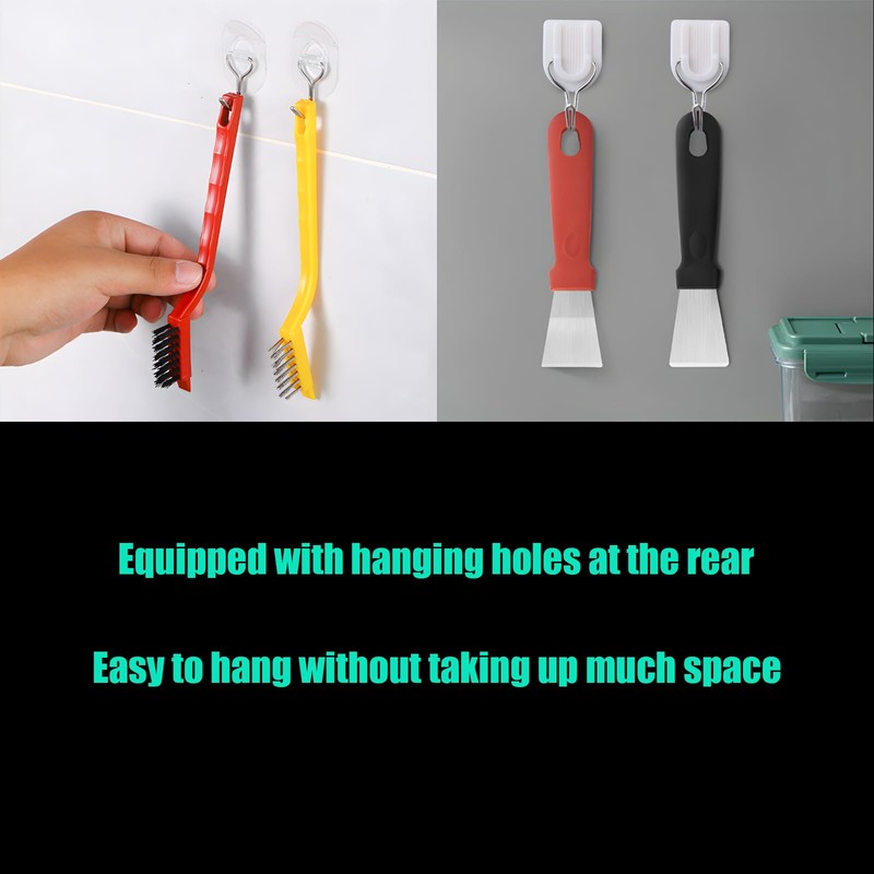 JXPXJMY 5PCS Cleaning Tool Set Including 2 Scrapers and 3