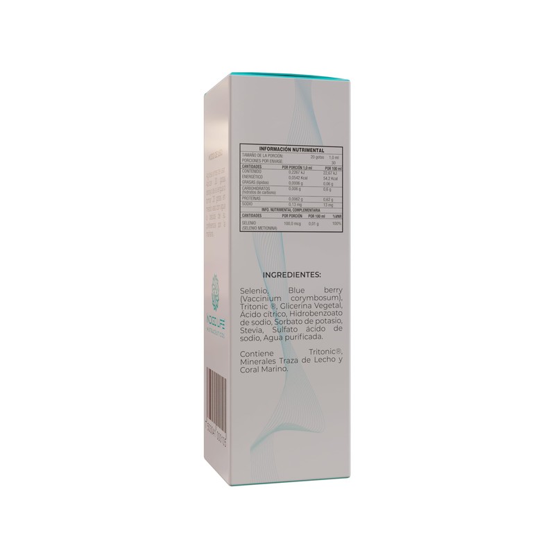 INDIGO LIFE NUTRACEUTICOS Selenio Ionizado (Selenio Metionina) 30 ml