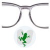 Fusanwin Eyeglass Nose Pads 0.6mm Ultra-Thin, Thousands of Frog-Inspired Microstructured