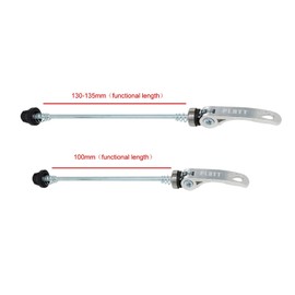 PLATTBK Bicycle Quick Release Set, Quick Release Skewers MTB Bicycle Spoke Front & Rear Spoke for Road Bike