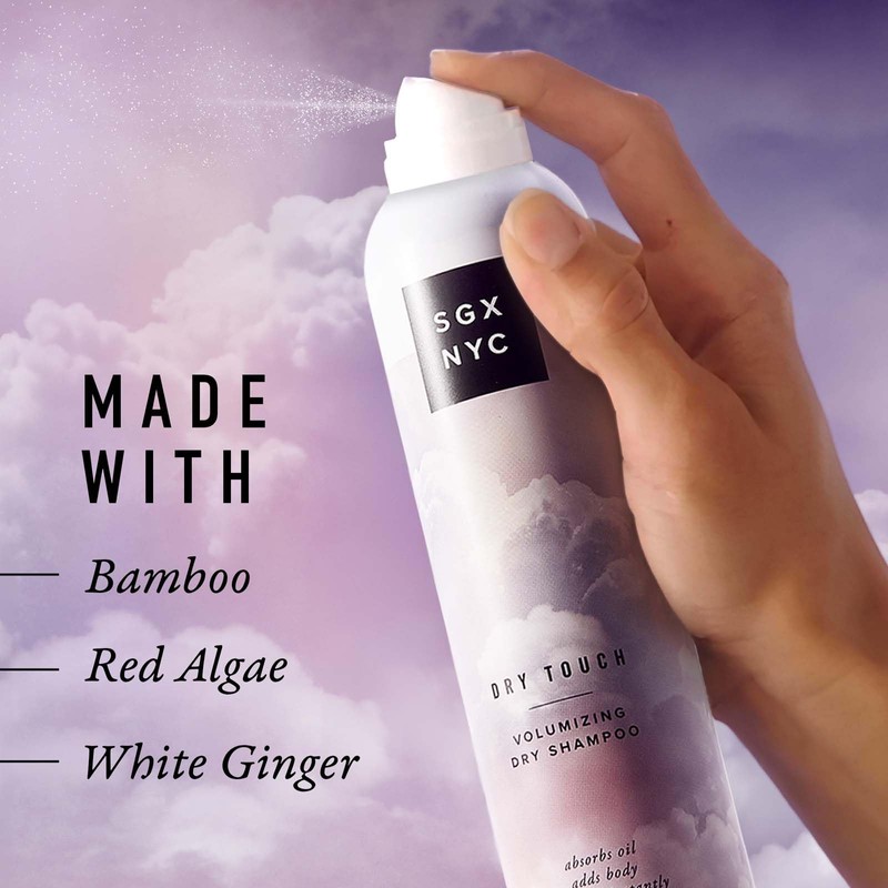 SGX NYC Dry Touch Volumizing Dry Shampoo - Paraben Free,