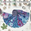 Soimoi Jelly Roll 40 Strip Assorted Bundle, Fabric Strips for