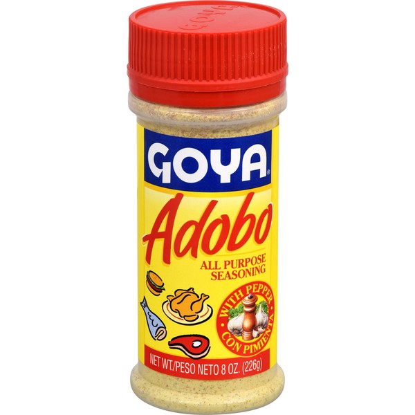 Goya Foods Adobo Seasoning with Pepper, 8-Ounce (Pack of 24)