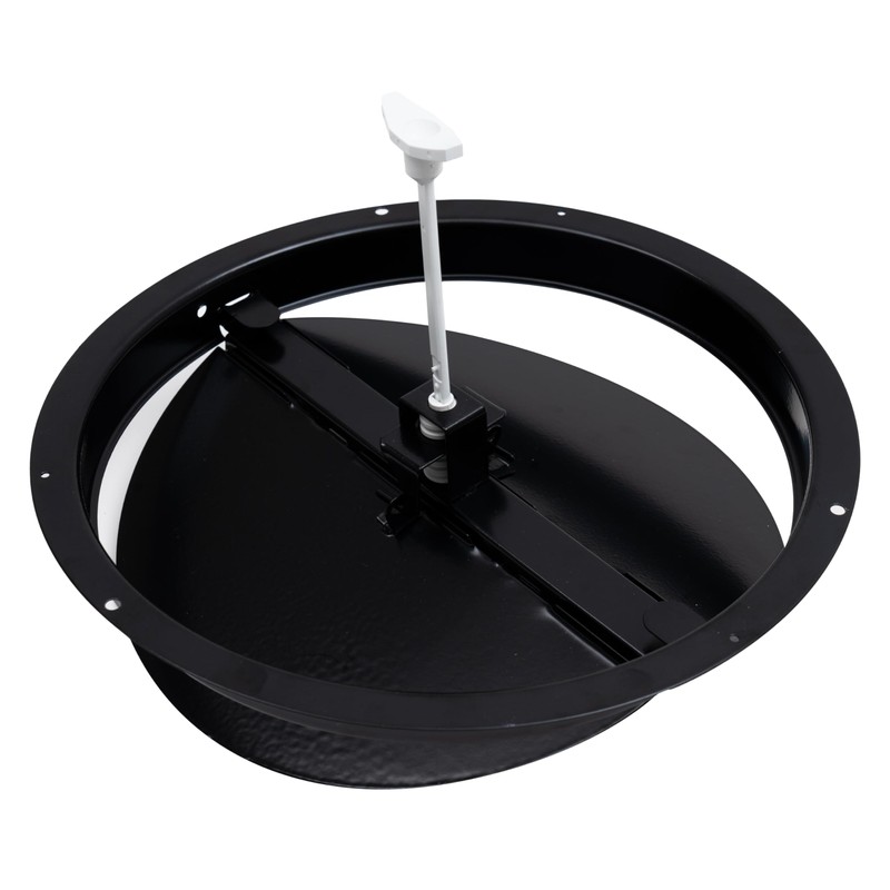 Fits 8 Inch Neck Air Duct | Steel Butterfly Damper