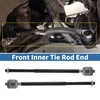 X AUTOHAUX 2 Pcs Front Inner Tie Rod Ends Kit