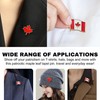 20PCS Canadian Flag Pins, Metal Canada Flag Pin Canada Pins