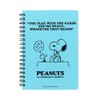 Sunstar Bungu S2643006 Snoopy Notebook, Ring Notebook, B6, Peanuts, American