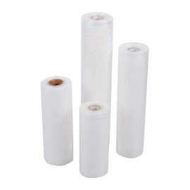 Zerodis Rollos selladores al vacío, 500 cm Bolsa de Ahorro de Almacenamiento de Alimentos al vacío para Almacenamiento de Alimentos Bolsas de Alimentos comerciales Cocción al vacío(15cmx500cm)