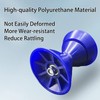 COLOFULWAY 4" Boat Trailer Roller Assembly Poly Bow Roller with