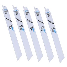 225mm Reciprocating Bi-Metal Saw Blade 14 TPI Cutting Metal Steel Fast Cut 5pk