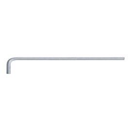KS Tools Allen Key, XL, 4 mm, Finest Vanadium Steel, matt Satin Chrome-Plated, Colour, Size