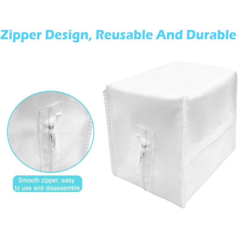 Goodsby 8 Pack Reusable Zippered Dust Bags Compatible with iRobot