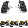 Adjustable Motorcycle Floorboards Rear Passenger Foot Pegs Footboard Pedals Compatible